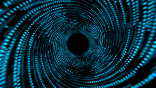 istock Hi-tech digital technology concept Futuristic abstract Cyberspace background Data center, server, internet, speed Artificial intelligence Geometric artificial intelligence tech backdrop 3d rendering 1488896818