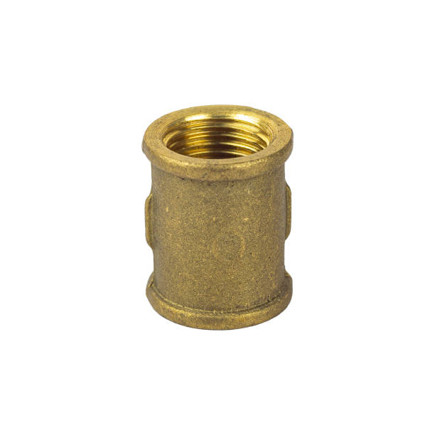 istock coupling for a metal pipe isolated from the background 1488897047