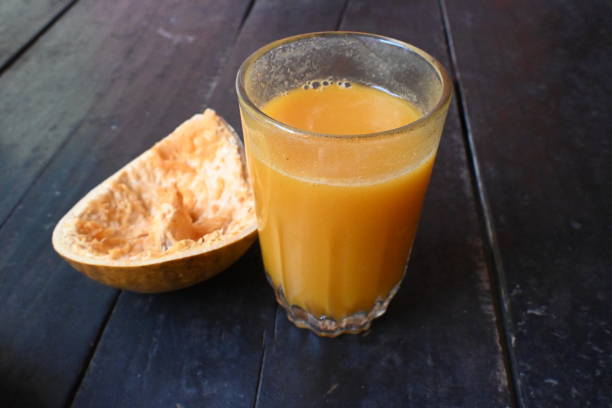 istock Bael or Aegle marmelos  fruit juice. 1488901754