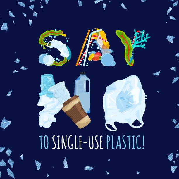 2,300+ Single Use Plastic Bags Stock Illustrations, Royalty-Free Vector ...