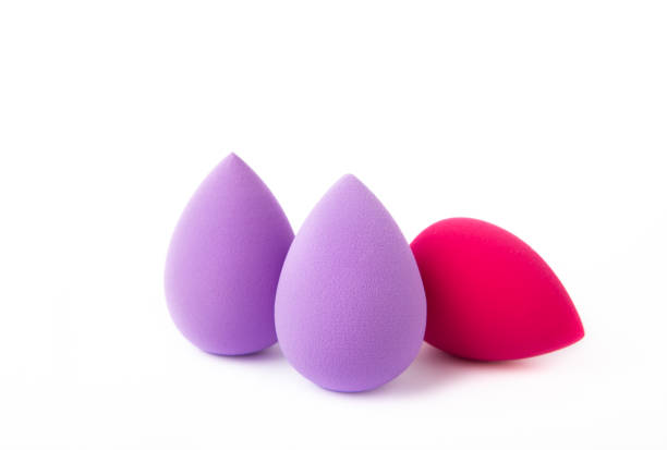 istock Beauty blender on a white isolated background.Sponge for makeup cosmetics. 1488909800
