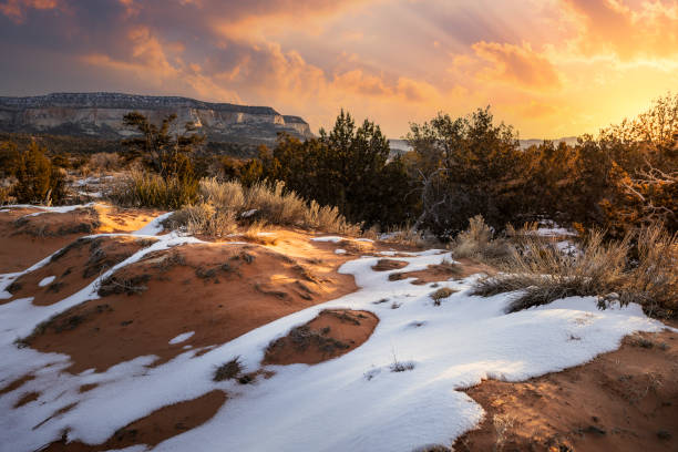 Sunset at Coral Pink Sand Dunes