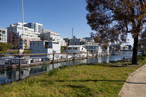 Skyline of downtown Perth, capital of Western Australia