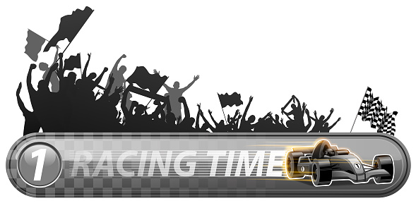 drawing of vector next racing burning. Created by Illustrator CS6. This file of transparent.