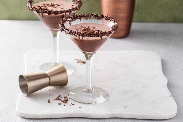 istock Chocolate martini with chocolate sprinkles on the rim 1488945179