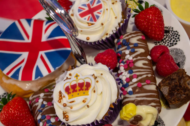 istock Kings Coronation Traditional British Afternoon Tea 1488961993