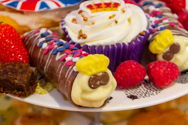 istock Kings Coronation Traditional British Afternoon Tea 1488962024