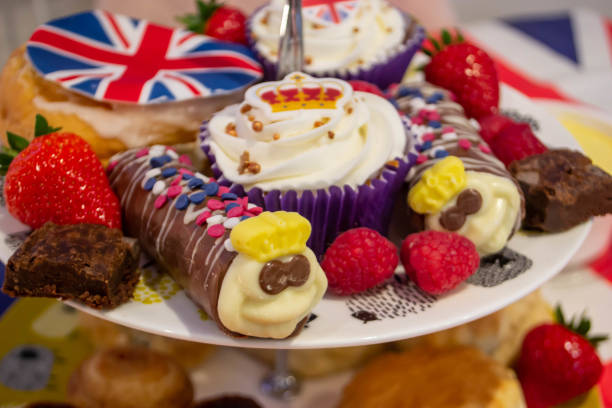 istock Kings Coronation Traditional British Afternoon Tea 1488962034