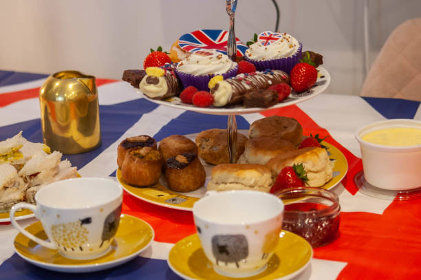 istock Kings Coronation Traditional British Afternoon Tea 1488962046