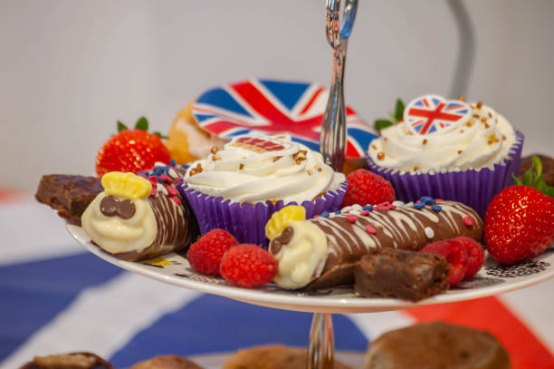 istock Kings Coronation Traditional British Afternoon Tea 1488962060