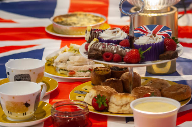 istock Kings Coronation Traditional British Afternoon Tea 1488962079