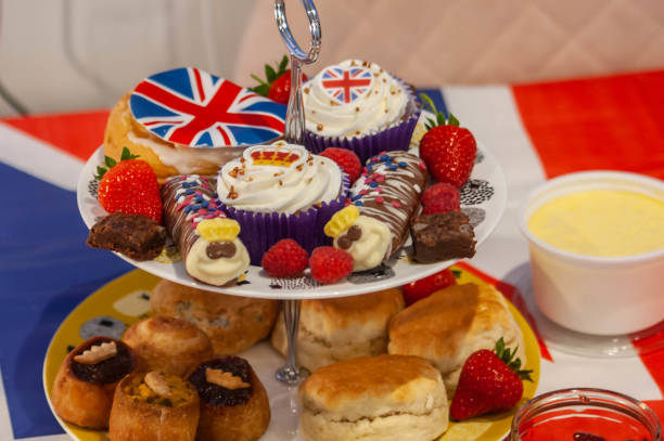istock Kings Coronation Traditional British Afternoon Tea 1488962097