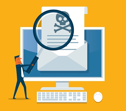 Computer Malware Pic Malware Computer Stock Illustration - Download Image Now - Alertness ...