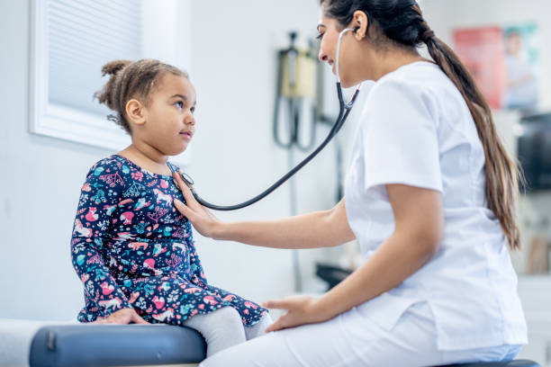 istock Young Girl at the Doctors 1488990505