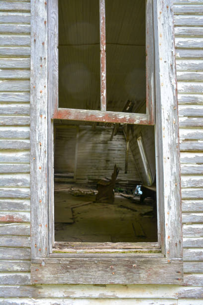 istock Window View of Church Pew 1488994017