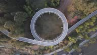 istock Aerial view of the circular road 1488995178