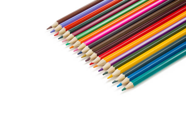 istock colorful rainbow pencils over white background, back to school concept, school and creativity concept 1489008543