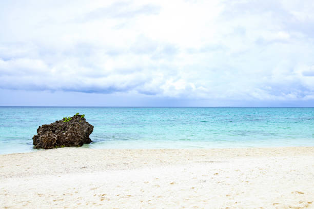 Deserted Beach on Ishigaki Island, Okinawa, Japan
