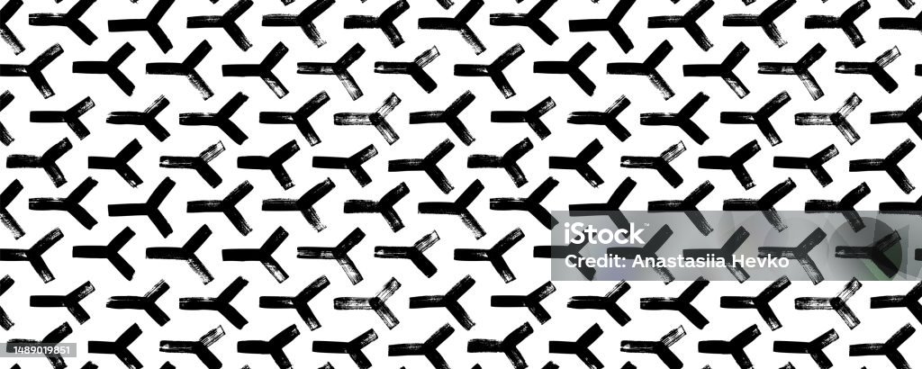 Triangular Shapes Seamless Pattern Stock Illustration - Download Image ...