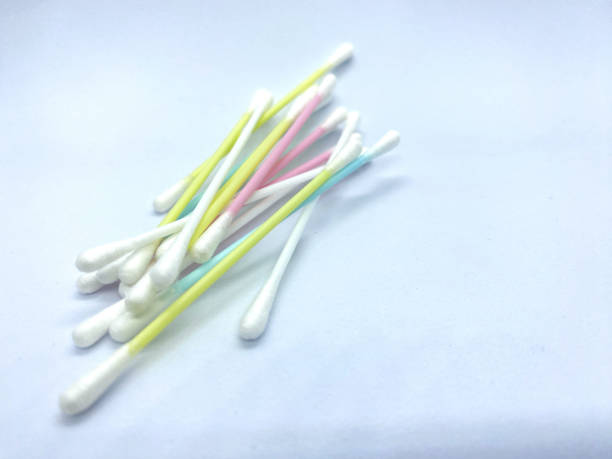 istock colorful ear cleaner or cotton buds with isolated white 1489020687