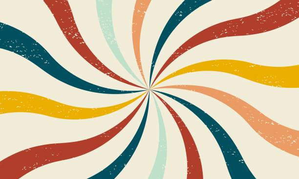 Classic Vintage Retro Rays Background