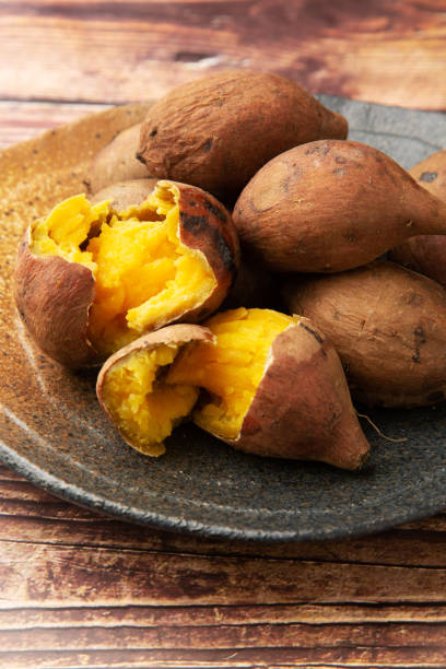 istock Baked orange fleshed yam .YAKIIMO 1489039541