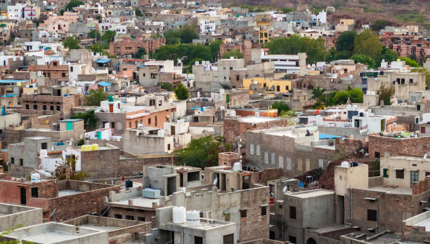 istock city crowded with house construction at evening 1489050786