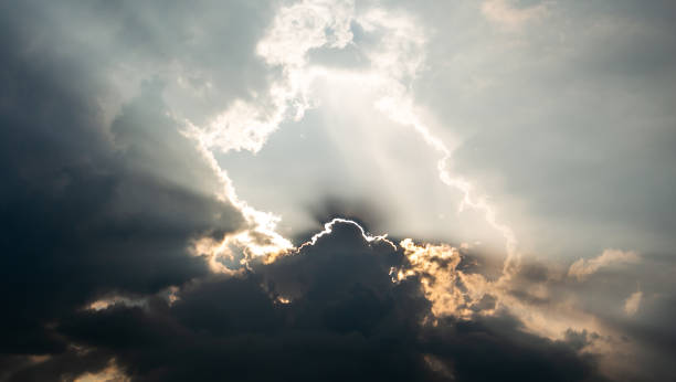 istock sun rise and sun set sky with cloud on a cloudy day. 1489053867