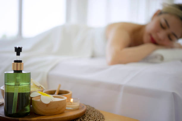 istock Pretty women spend time at resort and spa hotel. 1489058421