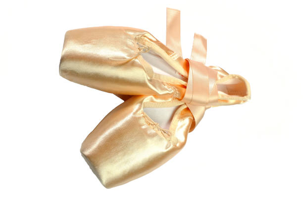 istock Ballet shoes on white background 1489059638