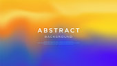 istock Abstract blurred gradient fluid vector background design wallpaper template with dynamic color, waves, and geometric shape 1489079604