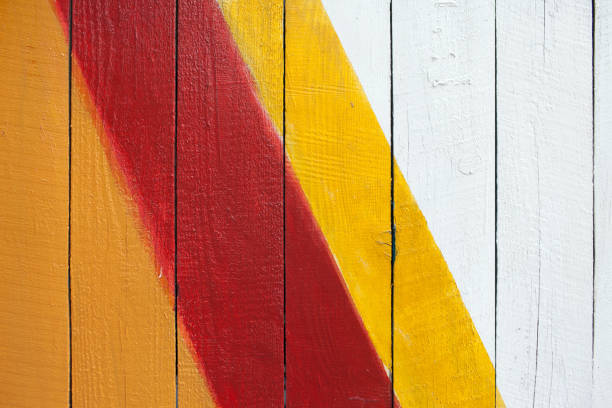 Colorful wooden texture