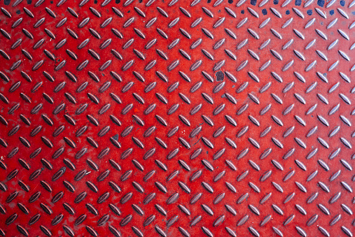 Red Metal Background