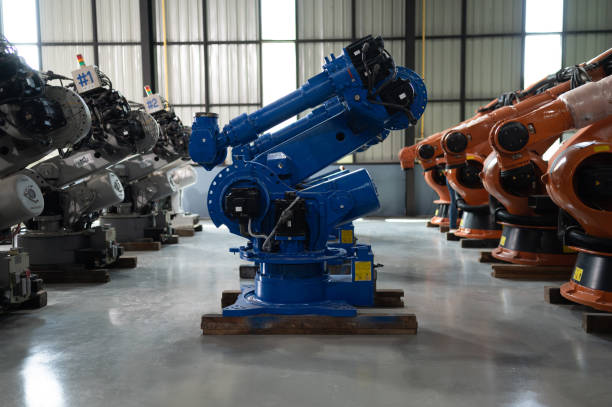istock a place to store robotic arm to inspect 1489095132