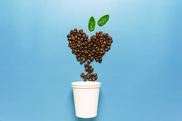 istock A paper cup and heart shaped coffee beans 1489096735