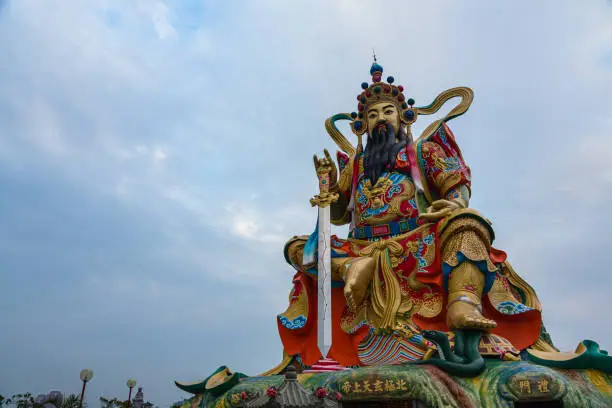 Photo of Statue of Guan Yu in Lianchitan, Kaohsiung, Taiwan