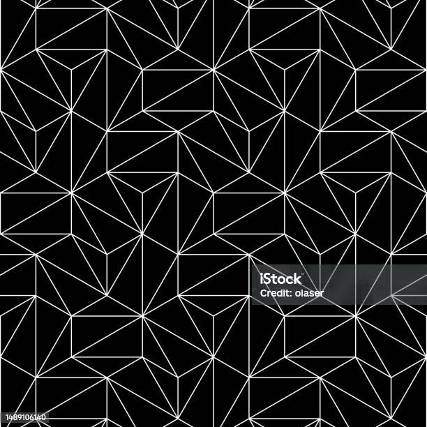 Interesting Full Frame Solid Triangles Pattern Stock Illustration ...