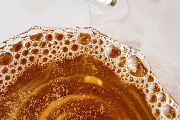 istock Beer foam and bubbles close-up 1489112630
