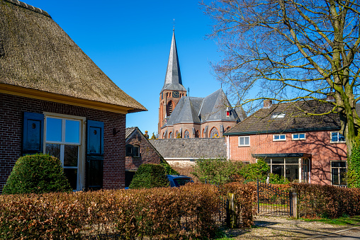 Village in the Achterhoek, Netherlands