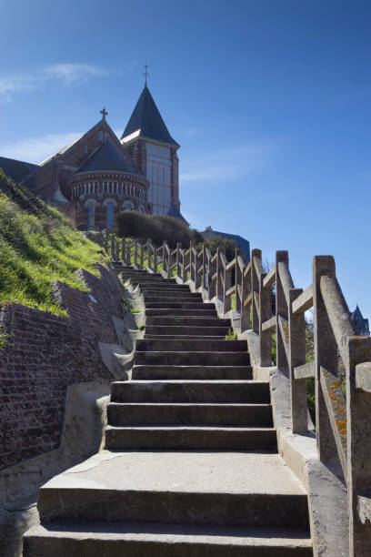istock Church steps, Mers-les-Bains, France 1489133139