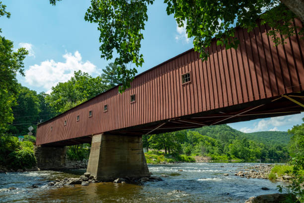istock One lane wooden bridge crossing river 1489134381