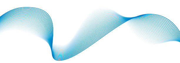 абстрактный элемент музыкальной волны для дизайна. векторная иллюстрация динамики плавного движения. эпс 10. - color swatch audio stock illustrations