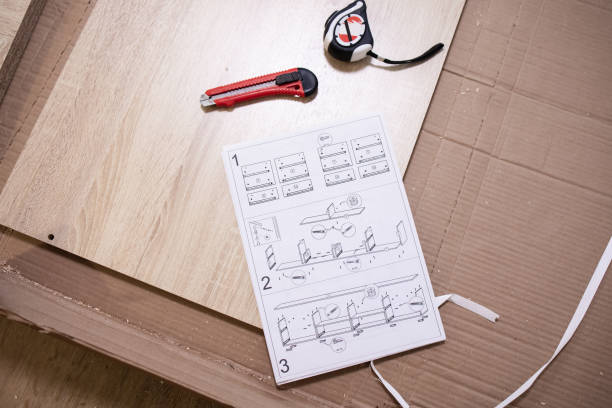 Top view assembly instructions tape measure