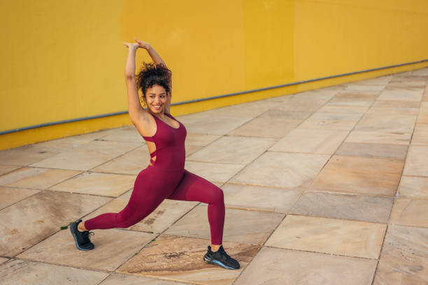 istock Woman exercising outdoors 1489145317