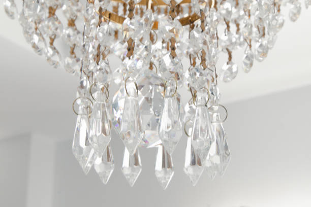 istock Chandelier lamps are elegantly decorated. 1489149293