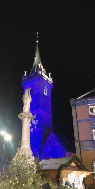 istock Belfry and fountian 1489157895