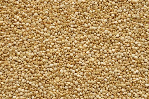 Quinoa seeds background