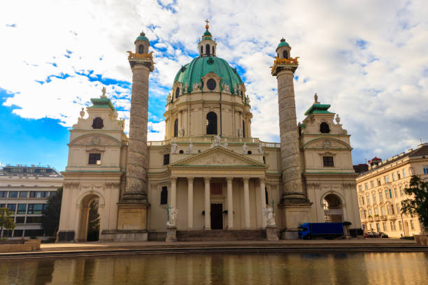 istock St. Charles's Church (Karlskirche) in Vienna, Austria 1489178891