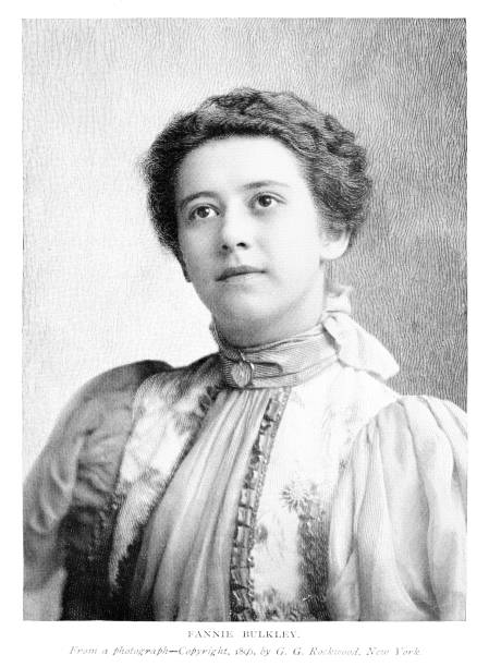 istock Fanny Bulkley Photo Portrait, American Actress, 19th Century 1489183678