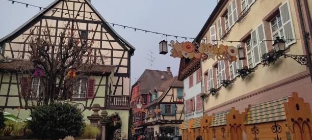istock Christmas decoration in Ribeauville 1489188351